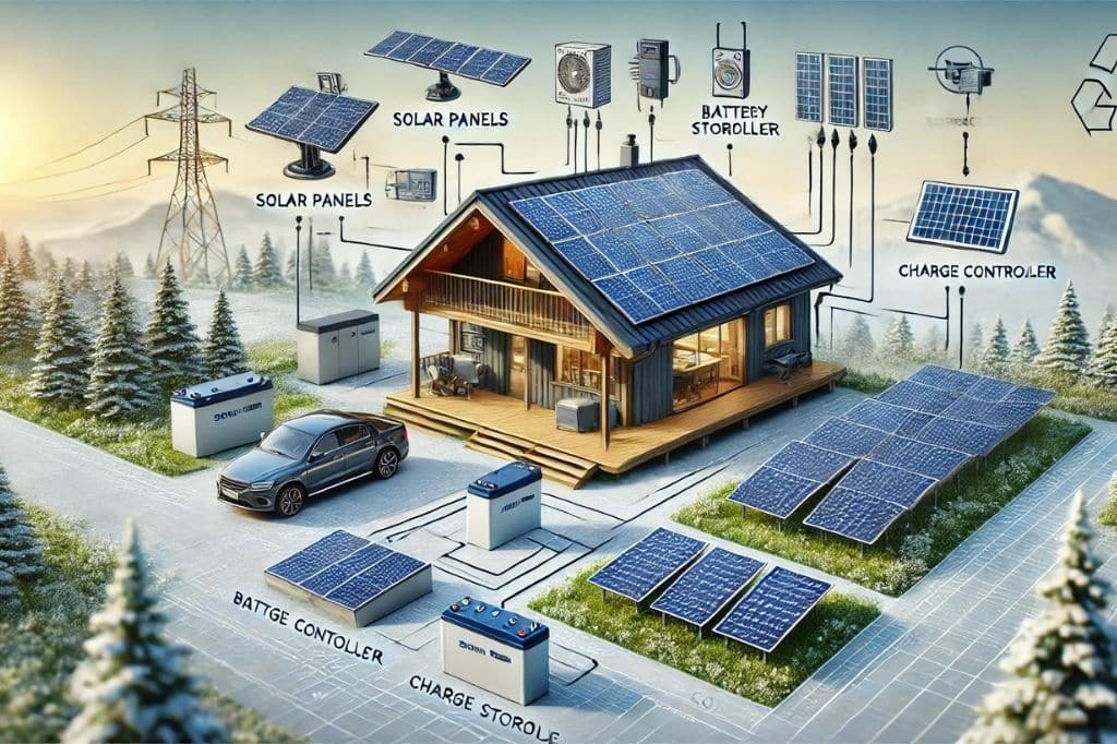 Key Parts of a Solar System for Off-Grid Cabins